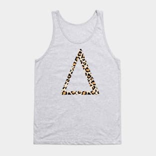 Delta Cheetah Greek Letter Tank Top